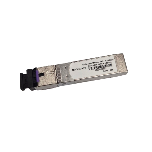 Гігабітний оптичний модуль FoxGate SFPd-1SM-1550nm-3SC