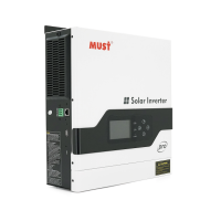 Гібридний інвертор MUST PV18-2012PRO, 2000 Вт/1600 Вт, 12 В, струм заряду 80 А, Wi-Fi, RS485/CAN