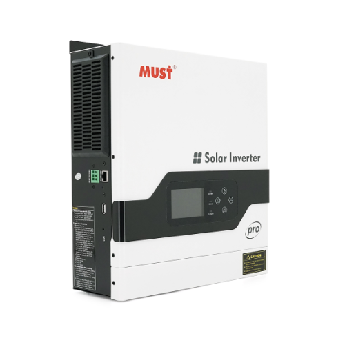 Гібридний інвертор MUST PV18-2012PRO, 2000 Вт/1600 Вт, 12 В, струм заряду 80 А, Wi-Fi, RS485/CAN
