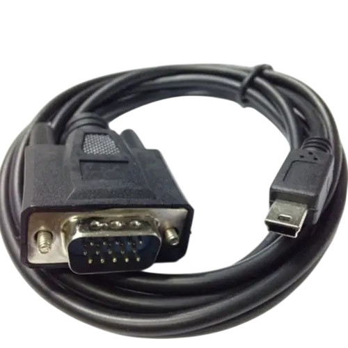 Відео-кабель Infinity Mini USB 5 pin (тато) - VGA D SUB 15 pins (тато), 1.5m Black