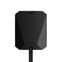 Гібридна централь системи безпеки Ajax FIBRA Hub Hybrid (4G) чорна