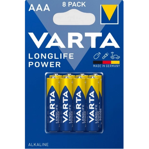 Батарейка VARTA LONGLIFE POWER AAA BLI 8 шт