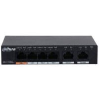 POE Комутатор 4-портовий Dahua DH-PFS3006-4GT-60