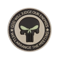 Шеврон/патч KOMBAT UK God Will Judge Patch (kb-gwjp)