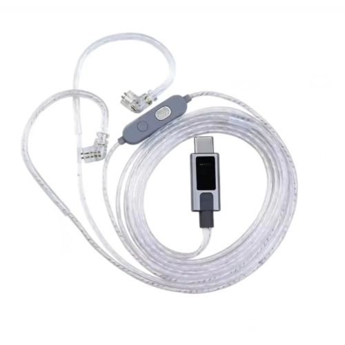 Кабель для навушників KZ Audio M2 Dual Mic Silver-Plated Upgrade Cable
