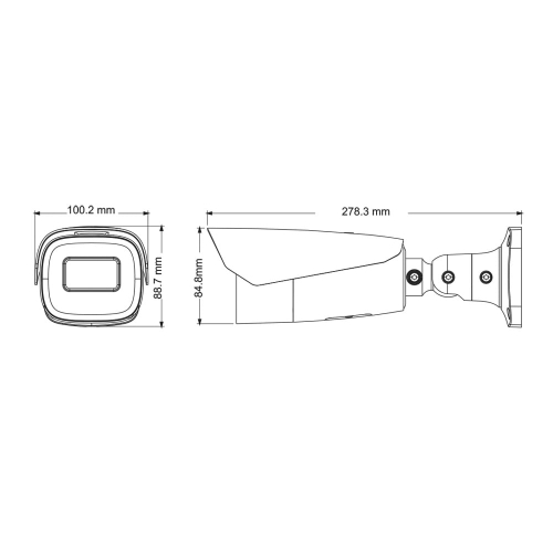 IP-відеокамера 4Mp TVT TD-9443A3BH-A-LR (D/AZ/PE/AR5) f=2.8-12mm з розпізнаванням номерів