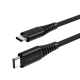 Кабель Choetech XCC-1052 Black USB-C to USB-C Magnetic PD3.1 240W 1.2m