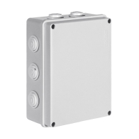 Коробка розподільна з кабельними вводами Light Vision VLC-04BX 200*155*80 мм