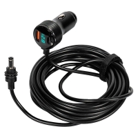 Кабель живлення для Starlink Mini E-NET автомобільний прикурювач/DC з USB Type-C та LED 5м Кабель живлення для Starlink Mini E-NET автомобільний прикурювач/DC з USB Type-C та LED 5м