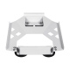 Кронштейн на магнітах E-NET SMM-02 White на дах автомобіля для Starlink Mini