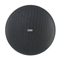 Підвісний сабвуфер CMX PSK-850SUB Black, 50-25-12.5-6.25 Вт, 100-70 В, 4 Ом