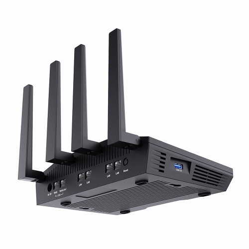 WiFi 6 маршрутизатор GL.iNet Flint 2 (GL-MT6000-EU) 2.5G дводіапазонний