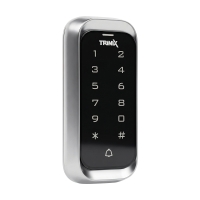 Клавіатура з контролером і зчитувачем EM-Marine, HID та Mifare Trinix TRK-1107EHMW водонепроникна