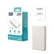 Повербанк 10000mAh Choetech B739 Silver QC3.0 PD3.0 бездротова магнітна зарядка