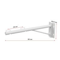 Кронштейн для відеокамери Light Vision VLC-07BR/0.6M CORNER настінний монтаж / на стовп