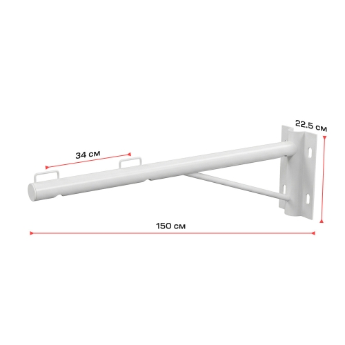 Кронштейн для відеокамери Light Vision VLC-07BR/1.5M CORNER настінний монтаж / на стовп
