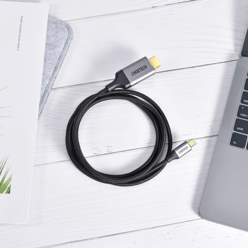 Кабель Choetech CH0021 Black USB-C to HDMI 4K@60Hz 1.8m