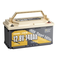 Акумуляторна батарея літій-залізо-фосфатна з Bluetooth 12.8В 140А*год LiFePO4 Power Queen H190 P12V140-150-RV190-BT-4-AC150 Акумуляторна батарея літій-залізо-фосфатна з Bluetooth 12.8В 140А*год LiFePO4 Power Queen H190 P12V140-150-RV190-BT-4-AC150