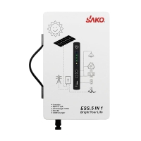 Система резервного живлення (інвертор та батарея) Sako Alpha-ESS-500W/1KWh настінна. Потужність 500 Вт, енергоємність 1004.8 Вт*год, LifePO4 Система резервного живлення (інвертор та батарея) Sako Alpha-ESS-500W/1KWh настінна. Потужність 500 Вт, енергоємність 1004.8 Вт*год, LifePO4