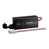 Зарядний пристрій для акумуляторних батарей LiFePO4 14.6V/20A Power Queen P12V20A-BCHA-X Зарядний пристрій для акумуляторних батарей LiFePO4 14.6V/20A Power Queen P12V20A-BCHA-X