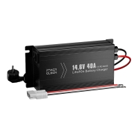 Зарядний пристрій для акумуляторних батарей LiFePO4 14.6V/40A Power Queen P12V40A-BCHA-Y Зарядний пристрій для акумуляторних батарей LiFePO4 14.6V/40A Power Queen P12V40A-BCHA-Y