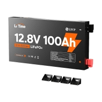 Акумуляторна батарея літій-залізо-фосфатна 12.8В 100А*год LiFePO4 LiTime Slim 12V100-100-SLIM-LTCP-4-SE100 ультратонка Акумуляторна батарея літій-залізо-фосфатна 12.8В 100А*год LiFePO4 LiTime Slim 12V100-100-SLIM-LTCP-4-SE100 ультратонка