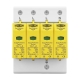 Обмежувач напруги TOMZN TOV1-20/4P 275V AC 10-20kA під DIN-рейку 4 полюси