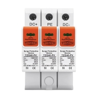Обмежувач напруги TOMZN TZG40-PV 3P 1000V DC під DIN-рейку Обмежувач напруги TOMZN TZG40-PV 3P 1000V DC під DIN-рейку