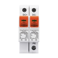 Обмежувач напруги TOMZN TZG40-PV 2P 600V DC під DIN-рейку Обмежувач напруги TOMZN TZG40-PV 2P 600V DC під DIN-рейку