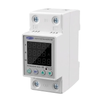 Реле напруги та струму на DIN-рейку TOMZN TOVPD1-63VAE colorful 63A, моніторинг енергоспоживання Реле напруги та струму на DIN-рейку TOMZN TOVPD1-63VAE colorful 63A, моніторинг енергоспоживання