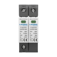 Обмежувач напруги Leader LD-SPD2P-40KA-600V DC під DIN-рейку Обмежувач напруги Leader LD-SPD2P-40KA-600V DC під DIN-рейку