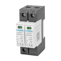 Обмежувач напруги Leader LA-SPD2P-40KA (1P+N) 275V AC під DIN-рейку Обмежувач напруги Leader LA-SPD2P-40KA (1P+N) 275V AC під DIN-рейку