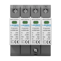 Обмежувач напруги Leader LA-SPD4P-40KA (3P+N) 275V AC під DIN-рейку Обмежувач напруги Leader LA-SPD4P-40KA (3P+N) 275V AC під DIN-рейку