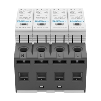 Обмежувач напруги Leader LA-SPD4P-40KA (3P+N) 275V AC під DIN-рейку