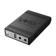 Комплект Mini UPS з блоком живлення: джерело безперебійного живлення Mini UPS WGP UPS1032 Black 10400mAh 5V/9V/12V, Li-ion 4*2.6Ah, для роутера і оптичного термінала та блок живлення SPF-1202B 12V/2A (24W)