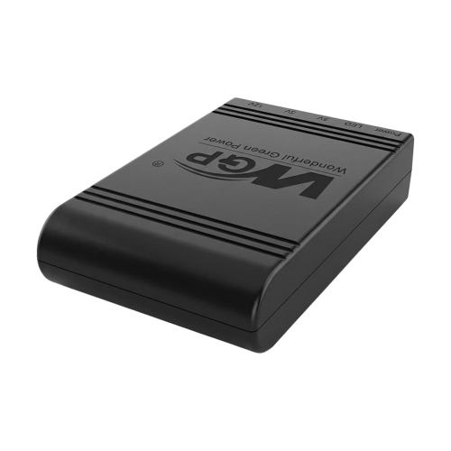 Комплект Mini UPS з блоком живлення: джерело безперебійного живлення Mini UPS WGP UPS1032 Black 10400mAh 5V/9V/12V, Li-ion 4*2.6Ah, для роутера і оптичного термінала та блок живлення SPF-1202B 12V/2A (24W)
