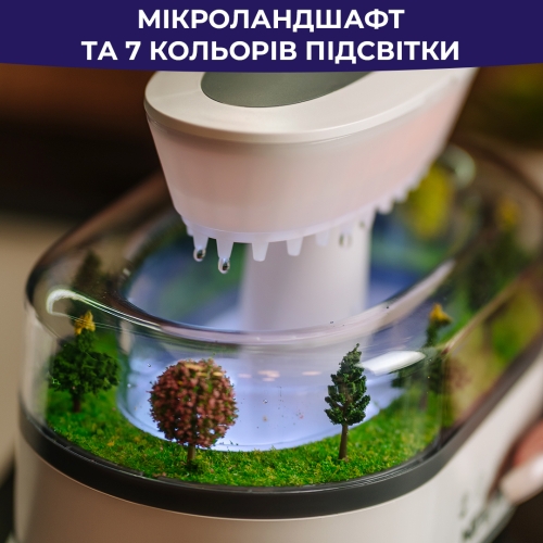Ультразвуковий аромадифузор та зволожувач повітря NEOR AROMA-S 25ML12 WT