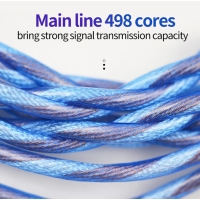Змінний кабель для навушників KZ 90-10 Cable Blue