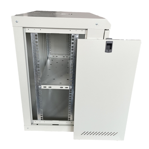 Шафа настінна серверна GEAR 12U 600x600х600 мм сірий із полицею (GWMSN-12U-600-600G)