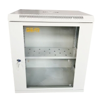 Шафа настінна серверна GEAR 12U 600x600х600 мм сірий із полицею (GWMSN-12U-600-600G)