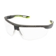 Захисні окуляри Pyramex Truflex Grey-Lime (clear) Anti-Fog, прозорі в сіро-лаймовій оправі