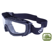 Окуляри захисні з ущільнювачем Global Vision Ballistech-1+RX (clear) Anti-Fog, прозорі окуляри з діоптрійною вставкою в комплекті