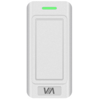 Автономний контролер доступу з вбудованим зчитувачем Via Security VSA-11P/M White