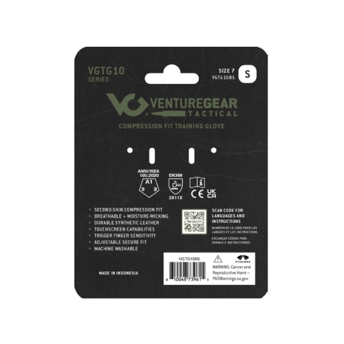 Тактичні рукавиці Venture Gear Tactical VGTG10 Compression Fit, чорні, розмір XL (10)