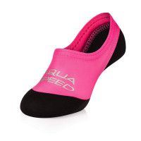 Шкарпетки для басейну Aqua Speed ​​NEO SOCKS 6103 чорний, рожевий дит 24-25 (177-03-24-25)