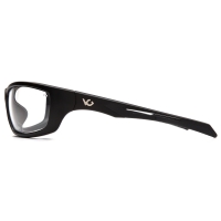 Окуляри захисні Venture Gear Tactical Howitzer Black (clear) Anti-Fog, прозорі в чорній оправі