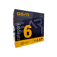 Кабель мережевий GEAR CAT.6 FTP-CCA-4Px2x0.57 305M (GEC-FTPC6CCA057305)