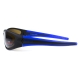 Окуляри поляризаційні BluWater Daytona-4 Polarized (brown) коричневі з синіми дужками