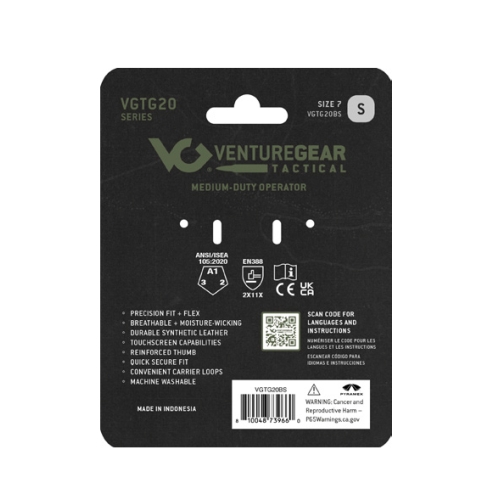 Тактичні рукавиці Venture Gear Tactical VGTG20 Medium-Duty Operator, пісочні, розмір M (8)
