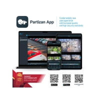 AHD відеореєстратор Partizan ADM-44U SuperHD v6.1, 5.0MP для 4 камери AHD відеореєстратор Partizan ADM-44U SuperHD v6.1, 5.0MP для 4 камери